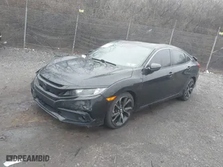 2021 Honda Civic Sedan Sport with VIN 2HGFC2F85MH501480, listed as a IAAI auction lot 41863940 with 71,243 mi miles. Bid and sale history available at carsss.com. Image 18.