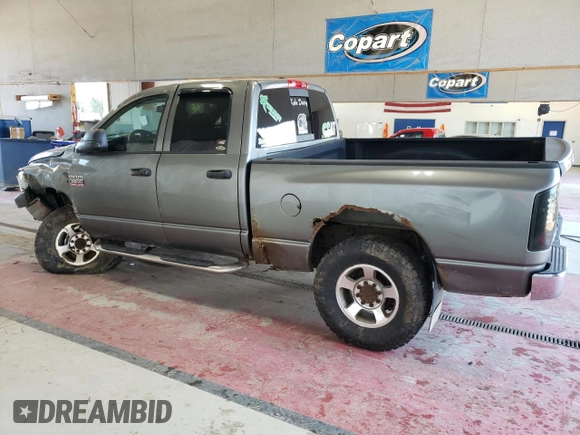2008 Dodge Ram 2500 SLT with VIN 3D7KS28A18G182218, listed as a Copart auction lot 70016564 with 0 mi miles and Salvage Title. Bid and sale history available at carsss.com. Image 2.