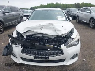2016 Infiniti Q50 Premium with VIN JN1EV7AR8GM345554, listed as a IAAI auction lot 41965915 with 88,646 mi miles and . Bid and sale history available at DreamBid. Image 13.