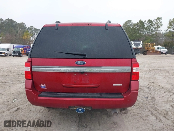 2017 Ford Expedition Max XLT with VIN 1FMJK1HT4HEA64345, listed as a IAAI auction lot 41429520 with 119,233 mi miles and . Bid and sale history available at DreamBid. Image 16.