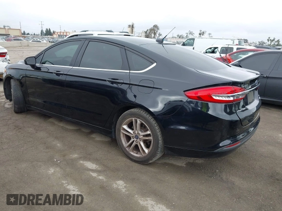 2018 Ford Fusion SE with VIN 3FA6P0HD1JR253185, listed as a IAAI auction lot 41901789 with 67,460 mi miles. Bid and sale history available at carsss.com. Image 3.