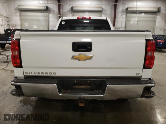 2017 Chevrolet Silverado 1500 LT with VIN 1GCUKREC4HF189876, listed as a Copart auction lot 79705594 with 185,685 mi miles and Salvage Title. Bid and sale history available at DreamBid. Image 6.