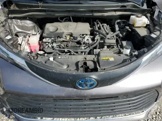 2021 Toyota Sienna XLE with VIN 5TDYRKEC1MS072223, listed as a Copart auction lot 45282985 with 81,311 mi miles and Salvage Title. Bid and sale history available at DreamBid. Image 13.
