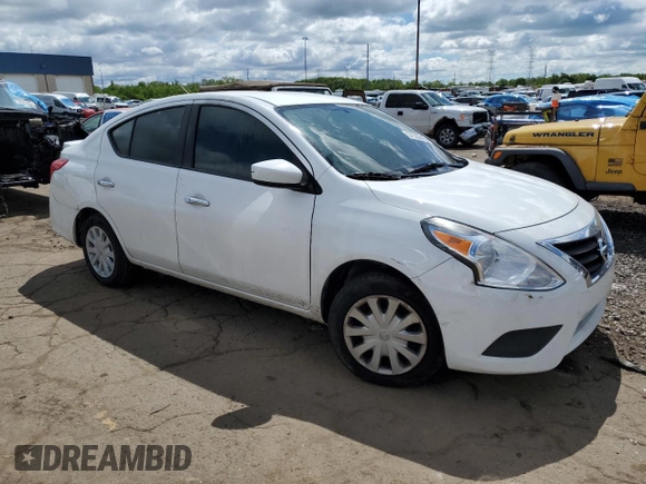 2019 Nissan Versa SV с VIN 3N1CN7AP4KL814079, выставлен на аукционе Copart как лот 57223815 с пробегом Не указан миль и Чистый • Clean title. История ставок и продаж доступна на DreamBid. Изображение 4.