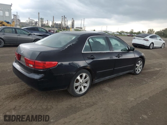 2005 Honda Accord LX with VIN 1HGCM56435A811383, listed as a Copart auction lot 61075825 with 287,470 mi miles and Clean title. Bid and sale history available at DreamBid. Image 3.