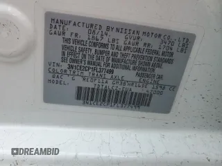 2015 Nissan Note S z VIN 3N1CE2CP1FL377499, wystawiony jako Copart lot #58323215 z przebiegiem 110 349 mil mil oraz Szkoda całkowita • Salvage title. Historia ofert i sprzedaży dostępna na DreamBid. Obrazek 13.