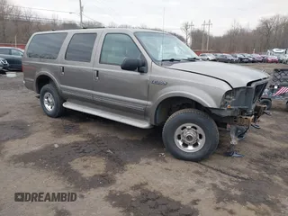 2005 Ford Excursion Limited with VIN 1FMNU43S25ED44885, listed as a IAAI auction lot 41322350 with 65,112 mi miles and . Bid and sale history available at DreamBid. Image 1.