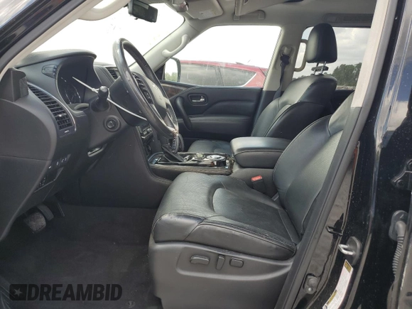2020 Infiniti QX80 LUXE with VIN JN8AZ2NF6L9704744, listed as a Copart auction lot 63547604 with 89,702 mi miles and Salvage Title. Bid and sale history available at carsss.com. Image 7.