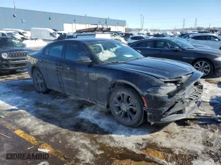 2022 Dodge Charger SXT with VIN 2C3CDXJG4NH170598, listed as a Copart auction lot 46431965 with 23,966 mi miles and Clean Title. Bid and sale history available at carsss.com. Image 4.