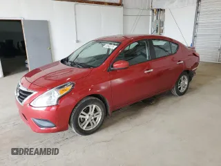 2015 Nissan Versa SV with VIN 3N1CN7AP3FL840100, listed as a Copart auction lot 53940215 with 52,024 mi miles and Salvage title. Bid and sale history available at DreamBid. Image 1.