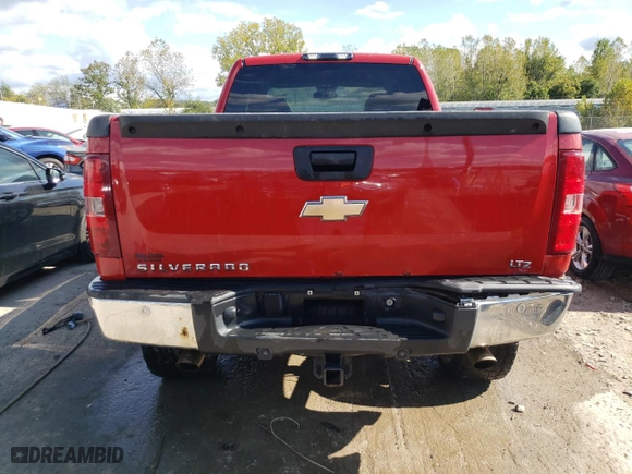 2008 Chevrolet Silverado 1500 LTZ with VIN 2GCEK19Y381227214, listed as a Copart auction lot 71428994 with 159,685 mi miles and Salvage Title. Bid and sale history available at carsss.com. Image 6.