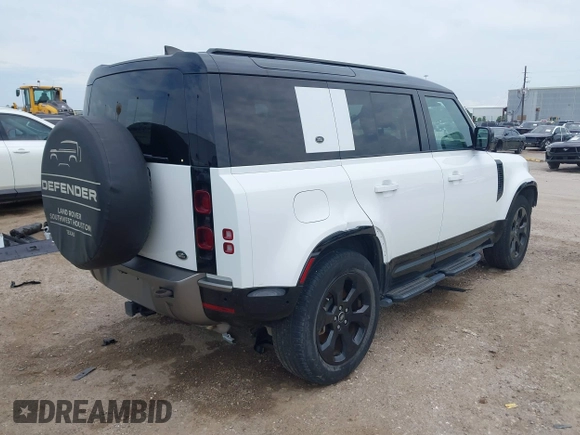 2023 Land Rover Defender X-Dynamic SE с VIN SALE27EUXP2114986, выставлен на аукционе IAAI как лот 42302857 с пробегом 29 384 миль миль и . История ставок и продаж доступна на DreamBid. Изображение 4.
