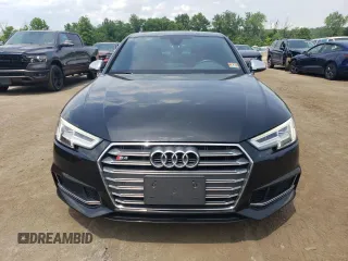 2018 Audi S4 Premium Plus with VIN WAUB4AF47JA001233, listed as a Copart auction lot 57432894 with 98,166 mi miles. Bid and sale history available at carsss.com. Image 5.