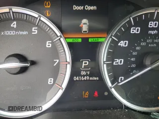 2020 Acura MDX with VIN 5J8YD4H33LL045533, listed as a Copart auction lot 59748405 with 41,649 mi miles and Salvage title. Bid and sale history available at DreamBid. Image 9.