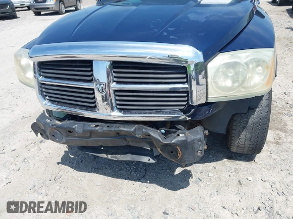 2005 Dodge Dakota SLT with VIN 1D7HW48N05S113487, listed as a IAAI auction lot 42029813 with 229,025 mi miles. Bid and sale history available at carsss.com. Image 6.