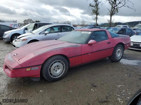 1986 Chevrolet Corvette with VIN 1G1YY0784G5122549, listed as a Copart auction lot 48634065 with 127,087 mi miles and Clean Title. Bid and sale history available at carsss.com. Image 1.