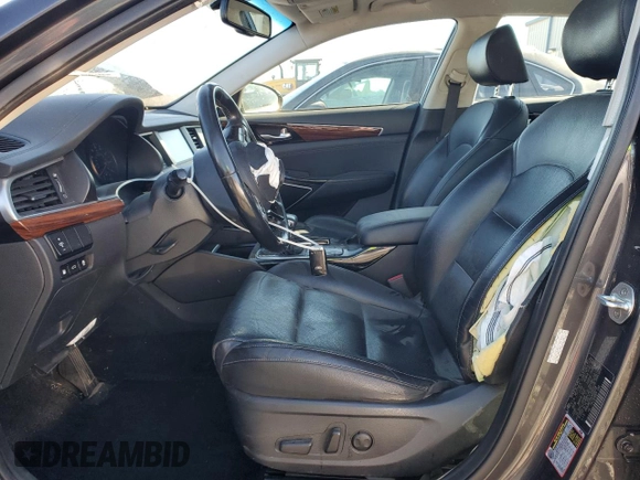 2017 Kia Cadenza Premium with VIN KNALB4J15H5039328, listed as a Copart auction lot 85737924 with 84,686 mi miles and Salvage Title. Bid and sale history available at carsss.com. Image 7.