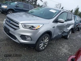 2017 Ford Escape Titanium with VIN 1FMCU9J97HUE98023, listed as a IAAI auction lot 41745843 with 24,857 mi miles. Bid and sale history available at carsss.com. Image 2.