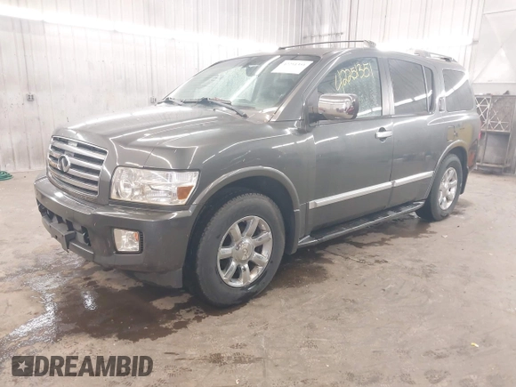 2006 Infiniti QX56 z VIN 5N3AA08C16N807092, wystawiony jako IAAI lot #42251351 z przebiegiem Nie podano mil oraz . Historia ofert i sprzedaży dostępna na DreamBid. Obrazek 2.