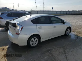 2010 Toyota Prius II with VIN JTDKN3DU7A1267706, listed as a Copart auction lot 50698735 with 157,582 mi miles and Salvage Title. Bid and sale history available at carsss.com. Image 3.