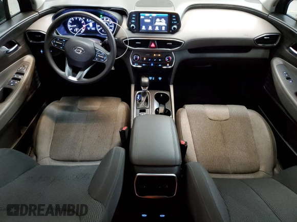 2020 Hyundai Santa Fe SE with VIN 5NMS23AD0LH272459, listed as a Copart auction lot 53894175 with 98,692 mi miles and Clean Title. Bid and sale history available at carsss.com. Image 8.
