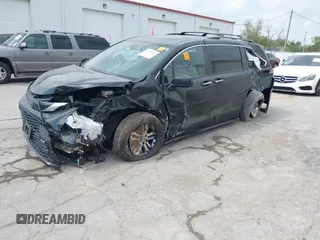 2023 Toyota Sienna XSE with VIN 5TDDSKFC5PS104449, listed as a IAAI auction lot 42270422 with 28,016 mi miles and . Bid and sale history available at DreamBid. Image 2.