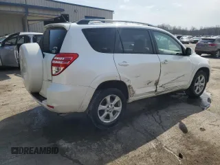 2012 Toyota RAV4 Limited with VIN 2T3DF4DV8CW207376, listed as a Copart auction lot 52710745 with 131,111 mi miles and Salvage Title. Bid and sale history available at carsss.com. Image 3.