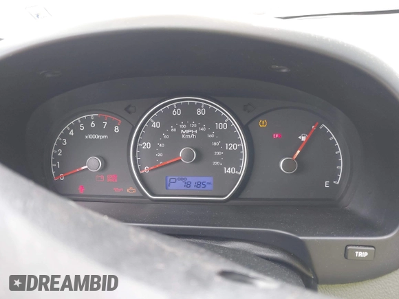 2010 Hyundai Elantra GLS with VIN KMHDU4AD3AU210290, listed as a IAAI auction lot 42362937 with 78,185 mi miles and . Bid and sale history available at DreamBid. Image 7.