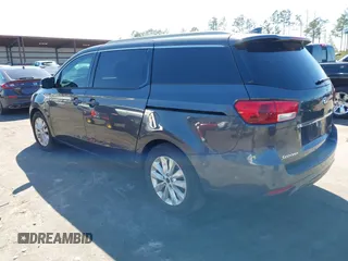 2015 Kia Sedona EX with VIN KNDMC5C16F6020236, listed as a IAAI auction lot 41805718 with 155,176 mi miles. Bid and sale history available at carsss.com. Image 3.