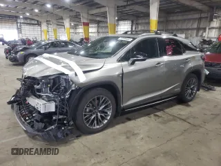 2020 Lexus RX with VIN 2T2YGMDAXLC052315, listed as a Copart auction lot 72288402 with 37,836 mi miles. Bid and sale history available at carsss.com. Image 1.