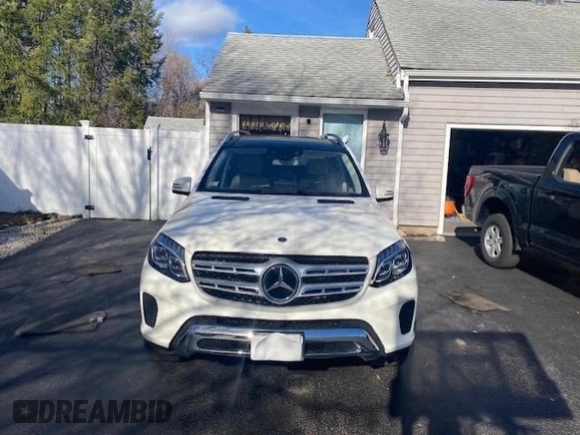 2017 Mercedes-Benz GLS 450 with VIN 4JGDF6EEXHA992401, listed as a Copart auction lot 55933055 with 107,035 mi miles and Clean Title. Bid and sale history available at DreamBid. Image 2.