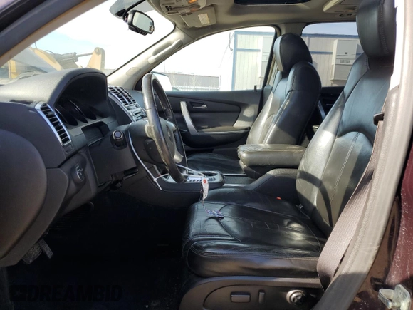 2008 GMC Acadia SLT2 with VIN 1GKEV33798J168618, listed as a Copart auction lot 47756725 with 128,452 mi miles and Salvage Title. Bid and sale history available at DreamBid. Image 7.