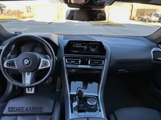 2020 BMW 8 Series M850i xDrive with VIN WBABC4C00LCE17379, listed as a Copart auction lot 77059664 with 26,459 mi miles and Clean Title. Bid and sale history available at carsss.com. Image 9.