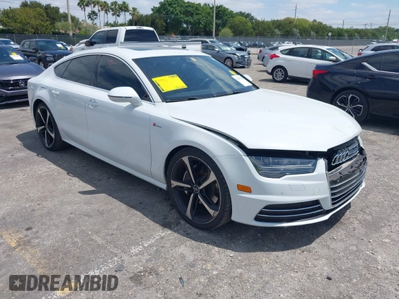2016 Audi A7 3.0 Prestige with VIN WAU2GAFCXGN102993, listed as a IAAI auction lot 42099259 with 64,490 mi miles. Bid and sale history available at carsss.com. Image 1.