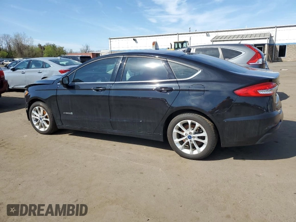 2019 Ford Fusion SE with VIN 3FA6P0LUXKR274464, listed as a Copart auction lot 54185115 with Not Provided miles and Salvage Title. Bid and sale history available at DreamBid. Image 2.