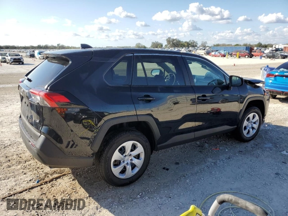 2025 Toyota RAV4 LE with VIN 2T3H1RFV5SW366168, listed as a Copart auction lot 44897045 with 228 mi miles and Non Repairable. Bid and sale history available at carsss.com. Image 3.