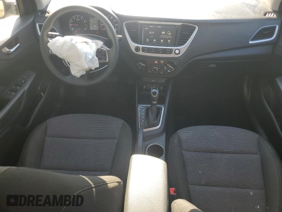 2022 Hyundai Accent SE with VIN 3KPC24A66NE176681, listed as a Copart auction lot 50429525 with 29,654 mi miles and Salvage Title. Bid and sale history available at DreamBid. Image 8.