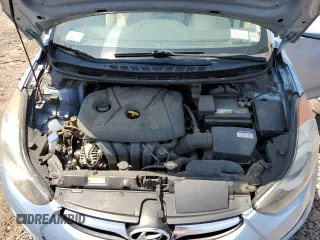 2011 Hyundai Elantra GLS with VIN KMHDH4AE0BU150533, listed as a Copart auction lot 60357125 with 51,718 mi miles and Salvage title. Bid and sale history available at DreamBid. Image 11.