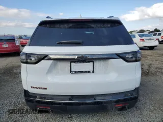 2021 Chevrolet Traverse Premier with VIN 1GNERKKW8MJ132911, listed as a Copart auction lot 42950495 with 72,125 mi miles and Salvage Title. Bid and sale history available at carsss.com. Image 6.