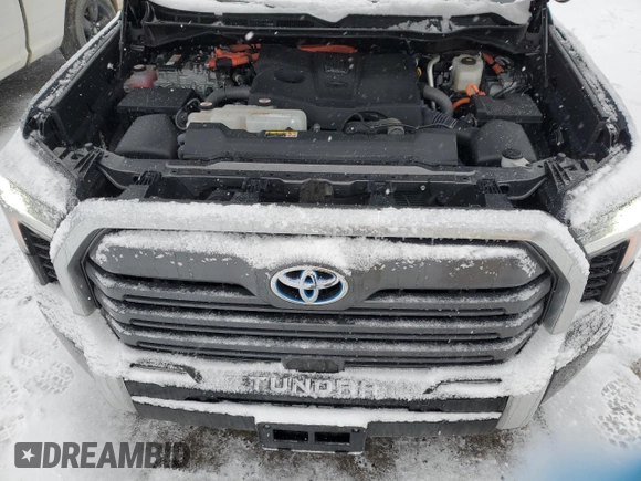 2022 Toyota Tundra Limited Hybrid with VIN 5TFJC5DB1NX003850, listed as a Copart auction lot 47791745 with 69,161 mi miles and Clean title. Bid and sale history available at DreamBid. Image 11.