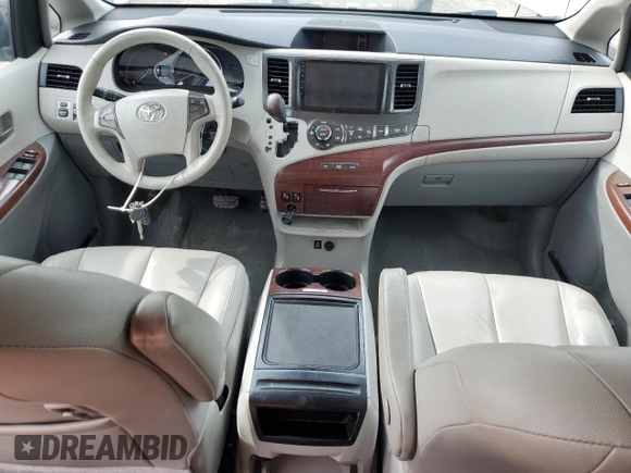 2012 Toyota Sienna XLE AAS with VIN 5TDYK3DCXCS278957, listed as a Copart auction lot 54218945 with 92,126 mi miles and Salvage Title. Bid and sale history available at carsss.com. Image 8.