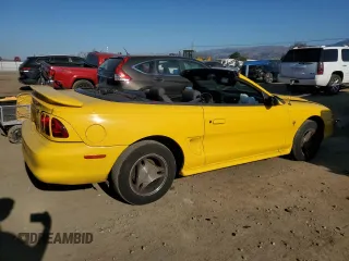 1998 Ford Mustang with VIN 1FAFP444XWF208005, listed as a Copart auction lot 88354435 with 178,683 mi miles and Salvage Title. Bid and sale history available at carsss.com. Image 3.