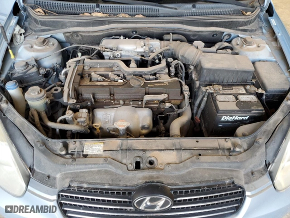 2011 Hyundai Accent GLS with VIN KMHCN4AC1BU615615, listed as a Copart auction lot 52428885 with 122,334 mi miles and Salvage Title. Bid and sale history available at carsss.com. Image 13.