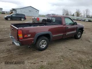 2000 Chevrolet Silverado 1500 LS with VIN 1GCEK14T1YE178069, listed as a Copart auction lot 53488645 with 0 mi miles and Clean Title. Bid and sale history available at carsss.com. Image 3.