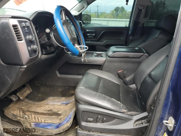 2016 GMC Sierra 1500 SLT with VIN 3GTU2NEJ3GG138390, listed as a Copart auction lot 50887505 with 187,294 mi miles and Salvage Title. Bid and sale history available at carsss.com. Image 7.