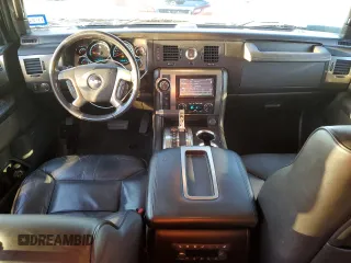 2008 Hummer H2 SUV with VIN 5GRGN23858H104217, listed as a Copart auction lot 84522734 with 122,420 mi miles and Salvage Title. Bid and sale history available at carsss.com. Image 8.