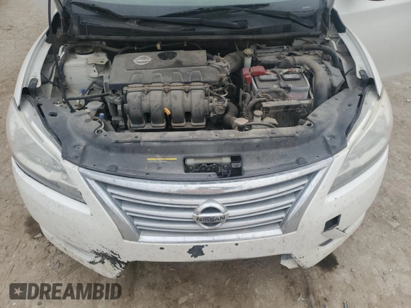 2014 Nissan Sentra SV with VIN 3N1AB7AP2EL646933, listed as a Copart auction lot 85564644 with 184,096 mi miles and Salvage Title. Bid and sale history available at DreamBid. Image 11.