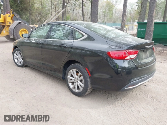 2015 Chrysler 200 Limited with VIN 1C3CCCAB1FN623343, listed as a IAAI auction lot 41958145 with 79,666 mi miles and . Bid and sale history available at DreamBid. Image 3.