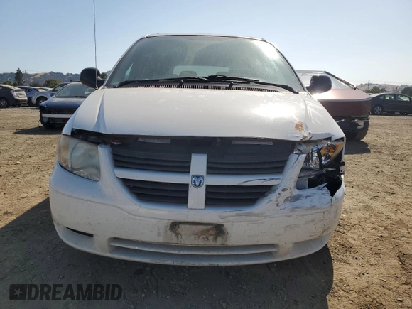 2005 Dodge Caravan SE with VIN 1D4GP24R25B191871, listed as a Copart auction lot 59372975 with 73,434 mi miles and Salvage title. Bid and sale history available at DreamBid. Image 5.