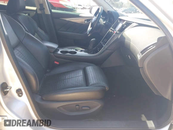 2018 Infiniti Q50 Luxe with VIN JN1EV7AP7JM358611, listed as a IAAI auction lot 42579521 with 102,922 mi miles and . Bid and sale history available at DreamBid. Image 5.